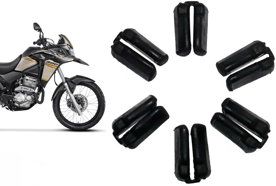 Bucha Coxim Coroa Xre 300 Xr250 Tornado Xlx 350 Nx 400 Falcon