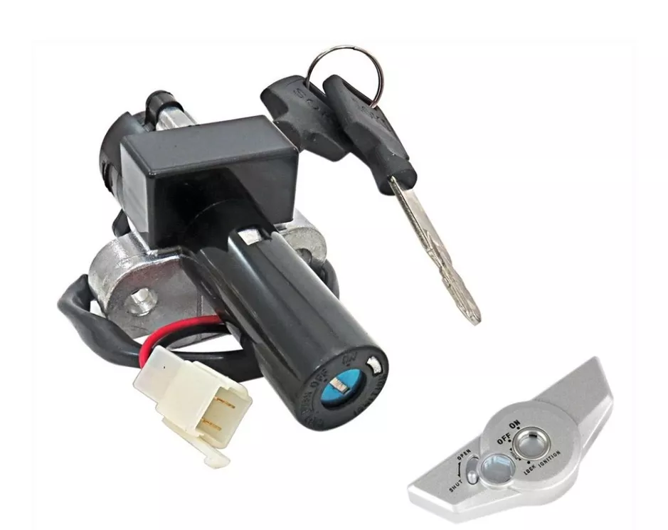 Kit Chave Ignição Titan 150 Mix 09/13 Com Bloqueador 4 Fios Zouil 3MTB100449