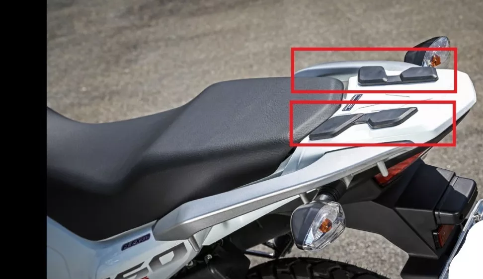 Protetor Borracha Rabeta Coxim Bros150 Bros160 Xre190 Xre300