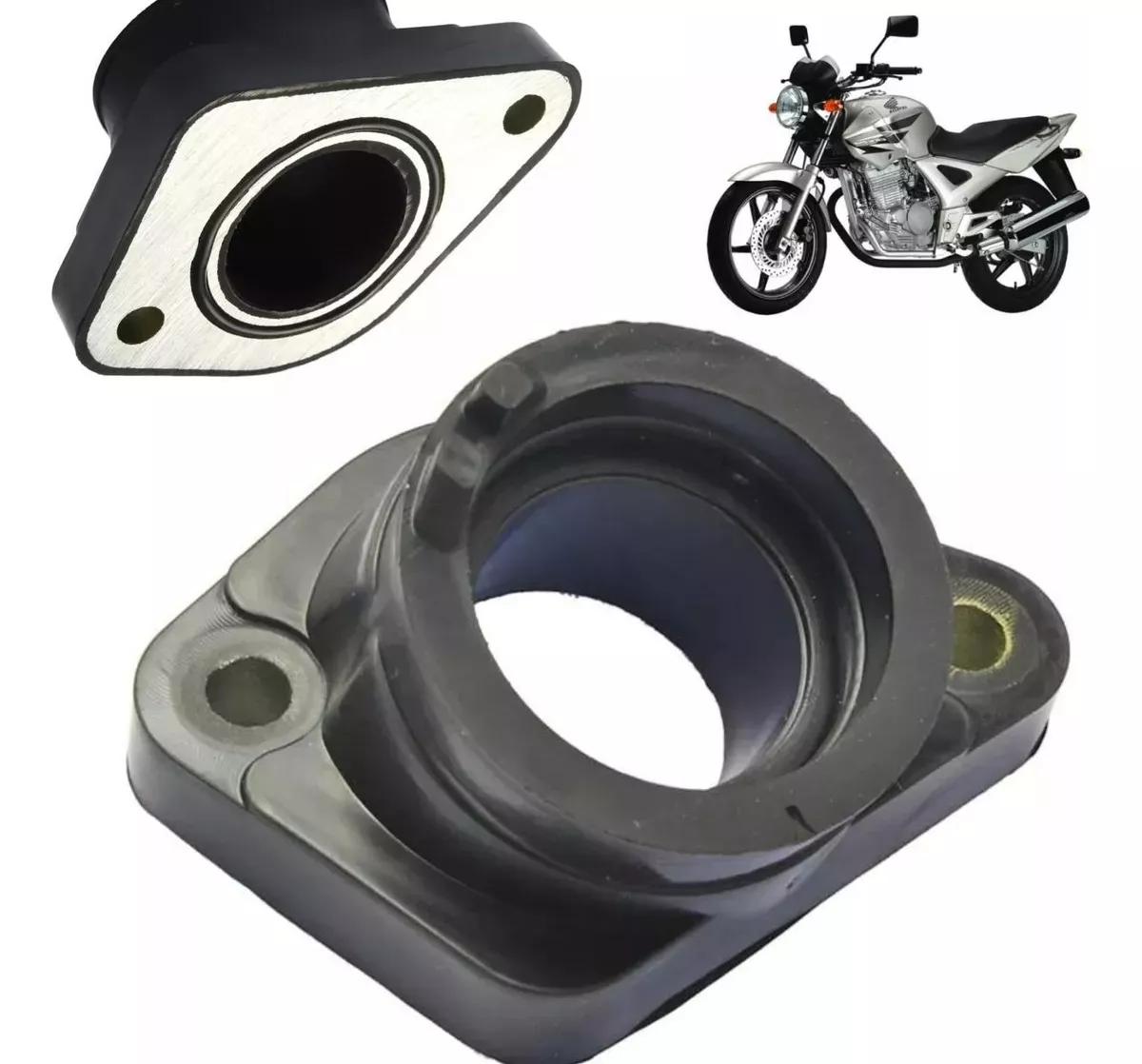 Coletor Admissão Cbx 250 Twister Xr250 Tornado 2001 à 2008 S/Catalisador