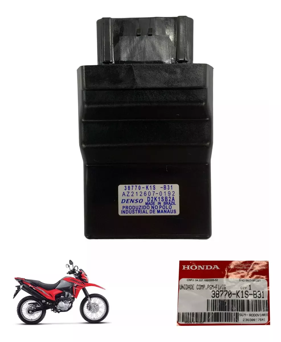 Módulo Injeção Nxr Bros 160 22/24 38770-k1s-b31 Original Honda