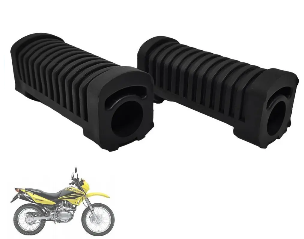 Par Borracha Pedaleira Nxr Bros 150 160 Xre 190 300 Cb300