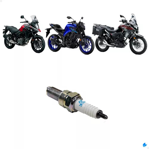 Vela Suzuki/ Kawasaki/ Dafra/ Yamaha Yes 125 R3 16/ Ninja 300 Comet Citycom 300 NGK CR8E