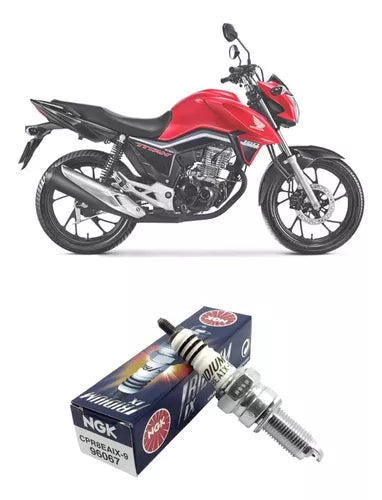 Vela Honda / Yamaha Titan 160 150 Fan 125 09/ Nmax 160 Cb 500 13/ NGK IRIDIUM CPR8EAIX9