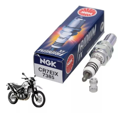 Vela Yamaha/ Dafra/ Suziki Xt 660 Gsr 150 Bandit 1250 Cityclass 200 NGK IRIDIUM CR7EIX
