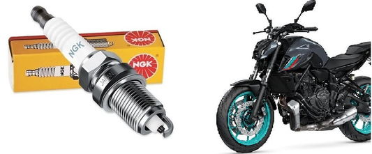 Vela Yamaha/ Honda/ Triumph MT07 15/19 Xmax 250 Sh 300 Bonnevile 1200 Ngk LMAR8A9