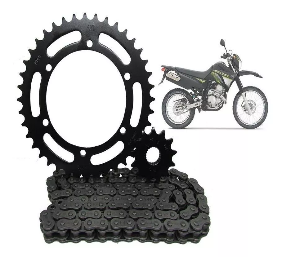 Kit Relação Transmissão Xtz 250 Tenere 520H Com Retentor KMC 880478